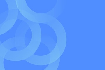 Abstract futuristic background with overlapping seamless circle pattern