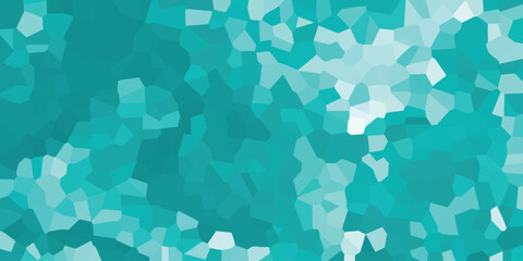 Abstract teal mosaic background design for creative projects digital art and modern graphic templates