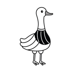 A Duck Who Is a Fashion Model