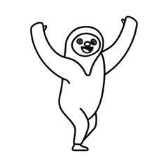 A Sloth Winning a Marathon