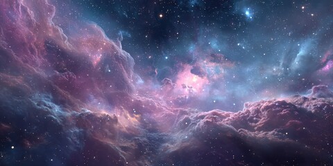 Fototapeta premium Abstract Galaxy Background