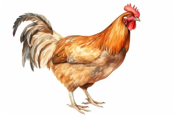 Fototapeta premium Chicken poultry animal bird.