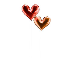 birthday balloons with transparent background