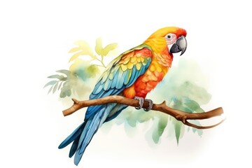 Fototapeta premium Parrot animal bird wildlife.