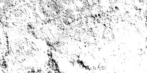 Abstract Dusty Grunge Concrete Wall with Rough and Dirty Texture Background in Black and White.