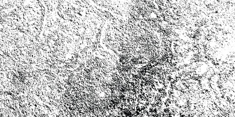 Abstract Dusty Grunge Concrete Wall with Rough and Dirty Texture Background in Black and White.