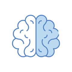 Intelligence vector icon stock illustration