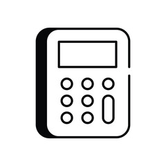 Financial Planning vector icon stock illustration