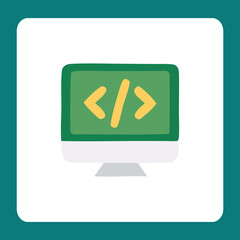 Flat Vector Icon Pack for Business, Technology, Healthcare and Web Development