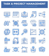 25 Task & Project Management Icons. Streamline Your Workflow