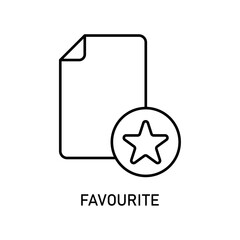 Icon a favourite, isolated against a clean background.