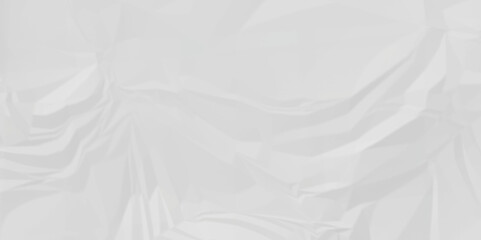 White crumple obsolete billboard rumple. wrinkle ripped creased white crumple aged closeup craft document grunge recycling paper background.	
