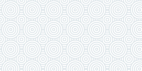 Minimal Overlapping creative diamond circle abstract white and gray pattern background with waves texture. geometric digital fabric pattern circles floral lapping white retro background.