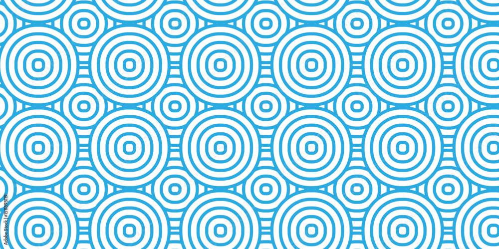 Poster minimal vector overlapping pattern minimal diamond geometric waves spiral abstract circle wave line.