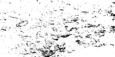 Fototapeta premium Dust wall rusty overlay distress grungy effect paint. Black and white grunge seamless texture. Dust and scratches grain texture on white and black background. 