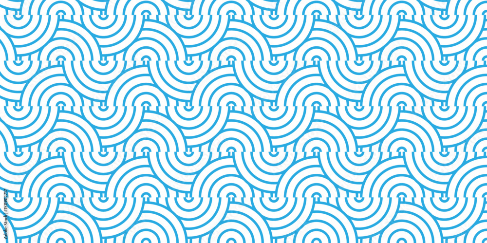 Poster minimal vector overlapping pattern minimal diamond geometric waves spiral abstract circle wave line.