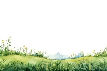 Green field backgrounds grassland landscape.