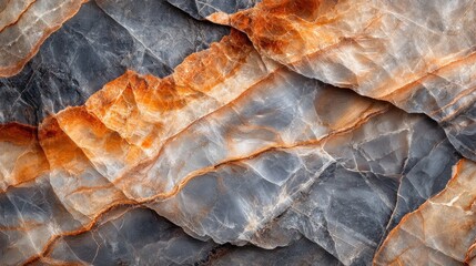 Abstract Onyx Stone Texture: A captivating image showcasing the intricate veins and color variations of polished onyx stone, perfect for design inspiration and background use.