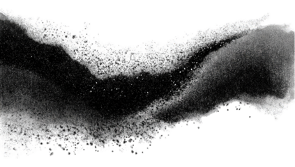 Abstract grayscale textured image resembling flowing liquid or paint