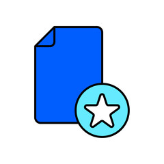 Icon a favourite, isolated against a clean background.