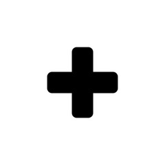 Obraz premium Medical symbol icon vector for web, computer and mobile app