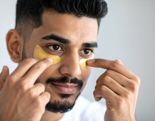 Gold Under Eye Patches A Man's Guide to Rejuvenation