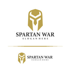 Spartan logo design concept vector. Spartan Logo Design Template. Creative Symbol. Icon