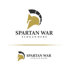 Spartan logo design concept vector. Spartan Logo Design Template. Creative Symbol. Icon