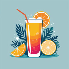 glass of orange juice
