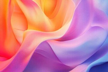 Colorful abstract waves with gradient effect for backgrounds and wallpapers use cases.