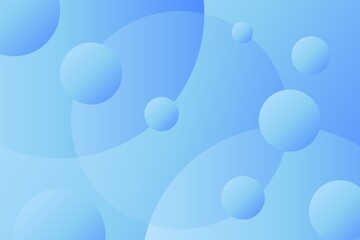 Modern abstract background with 3d bubbles pattern