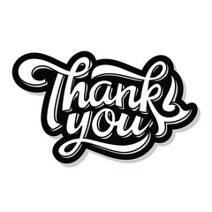 Playful Cursive Thank You Design for Modern Aesthetics