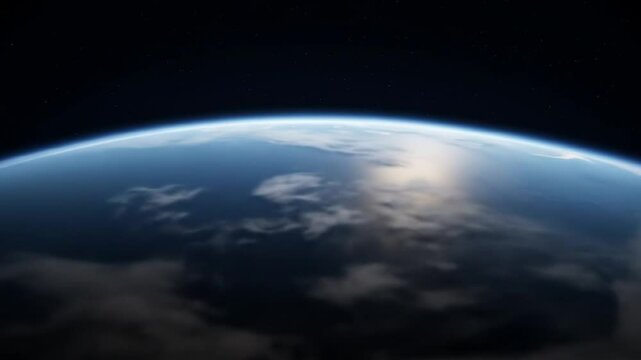 Earth's Atmosphere and Space from Orbit