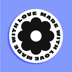 Thank You Sticker for Small Business Purchase