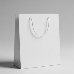 white shopping bag