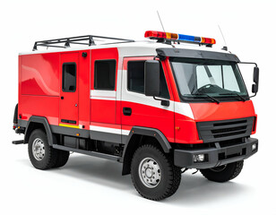 Amphibious Beach Rescue Vehicle Firefly Design for Emergency Response