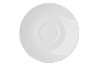 An empty plate on a isolated on transparent background