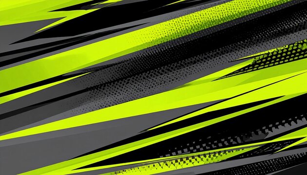 Neon green and black racing stripe graphic - ideal for website backgrounds
