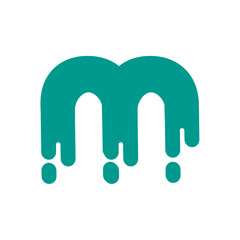 Modern style Letter M logo design
