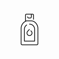 baby care lotion icon sign vector