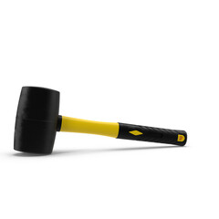 Rubber Mallet Isolated on Transparent Background