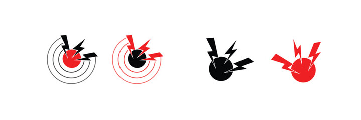 Pain Icon Design. Representing Pain Management. pain point. Chronic Pain. Pain Relief icon. Analgesics. Vector graphics icon.
