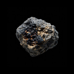 Distinct mineral with natural textures