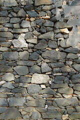 stone masonry wall natural material gray background texture