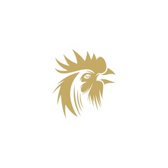 Gold roster logo vector design template