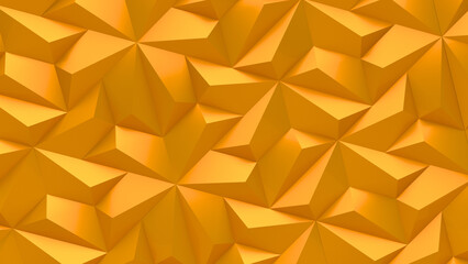 abstract background with gold triangles