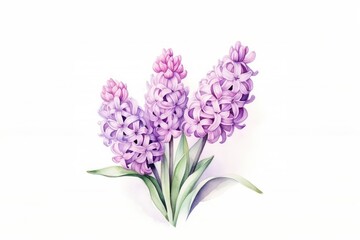 Naklejka premium Blossom flower lilac plant.