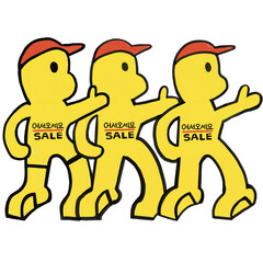 플라스틱 입 간판