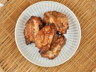 오븐에 구운 닭, 식사, 요리, 음식