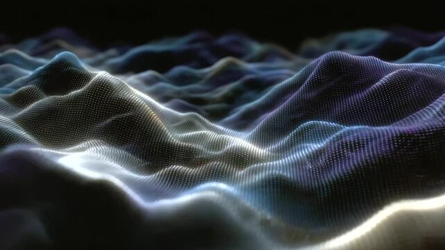 Mathematical Vectors Animating Symmetrical Geometric Shapes